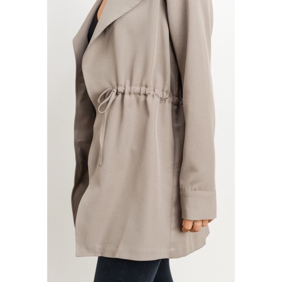 >>LAST<< Daphne Drapey Waist Tie Jacket - Picture 4 of 4